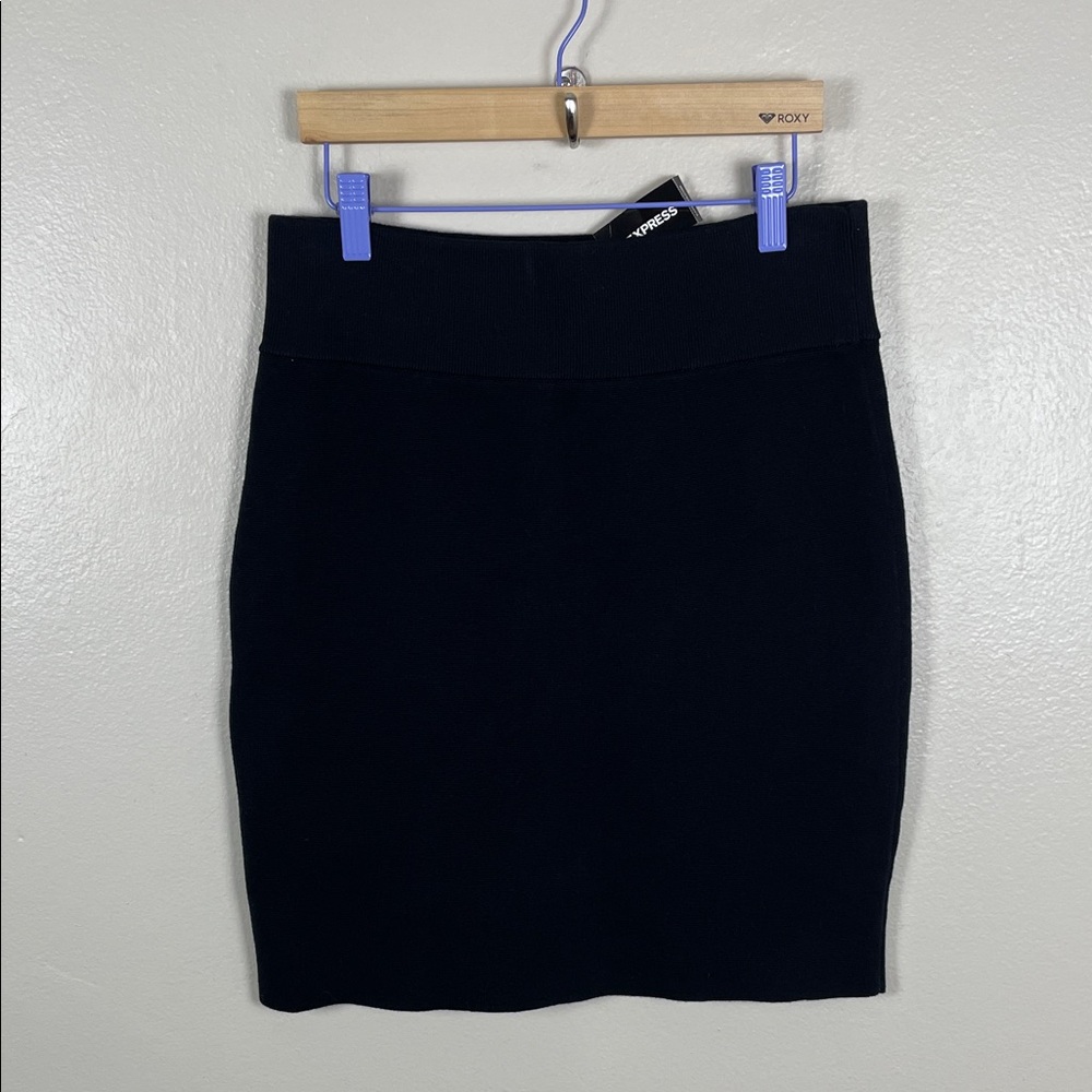 NEW Express Large Black Mini Skirt